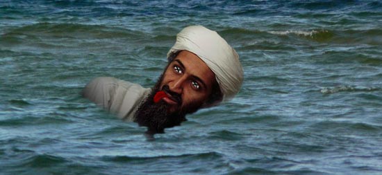 Exklusiv: Osama auf See bestattet