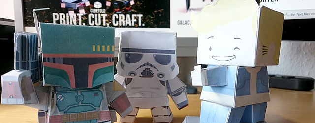 Paper Craft Cubefold Papiermodelle Titelbild