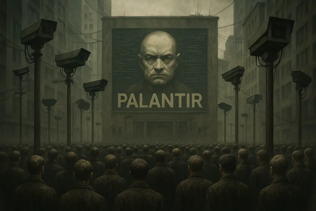 Palantir Überwachung im Stile von George Orwells 1984
