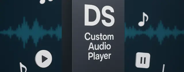 DS Custom Audio Player HTML5 Wordpress Plugin