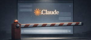 Claude hinter einer Schranke