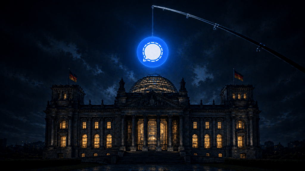 Signal Hack Bundestag
