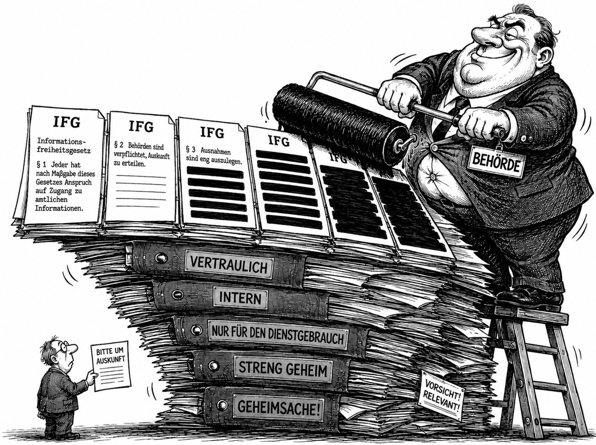 Aushöhlen statt abschaffen: Wie die Bundesregierung die Informationsfreiheit beerdigt -